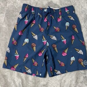 Abercrombie & Fitch Kids Ice Cream Print Swim Shorts Size: 11/12
